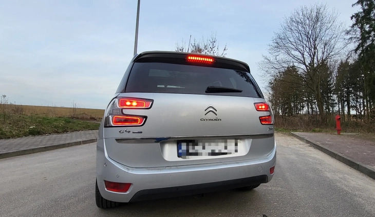 Citroen C4 Picasso cena 58000 przebieg: 192000, rok produkcji 2015 z Kwidzyn małe 466